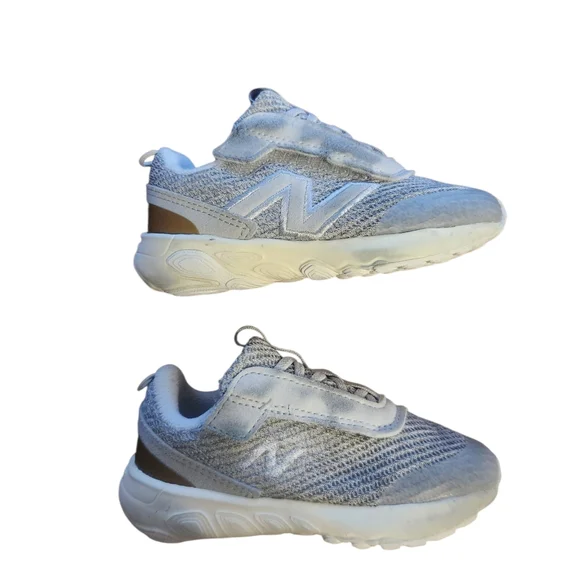 NWT New Balance Boys Shoes Size 6 1/2 Gray Model 1440 Fresh Foam Velcro Shoes - Picture 6 of 8